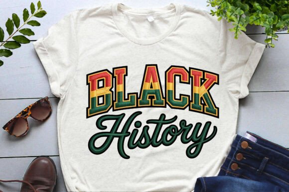 Black History Month Faux Yarn Png Svg