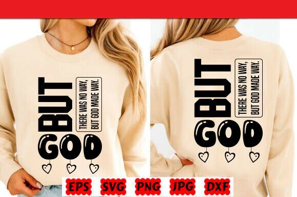 But God Svg, Bible Verse Svg,Faith Shirt