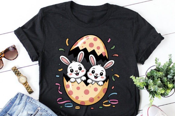 Easter Bunny Whimsical Png Svg Eps
