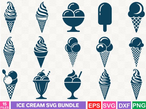 Ice Cream Svg Bundle