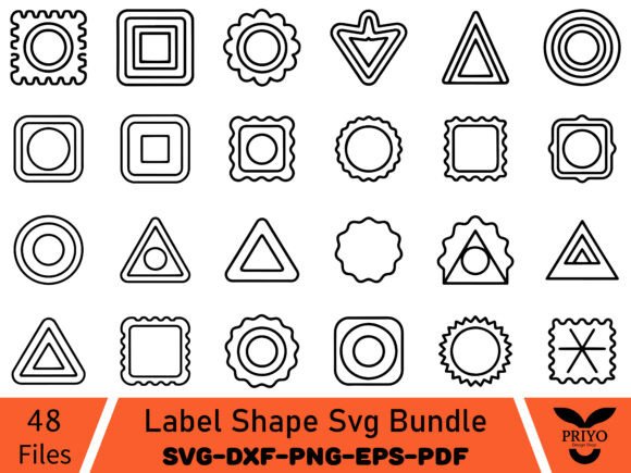 Label Shape Svg Bundle Review