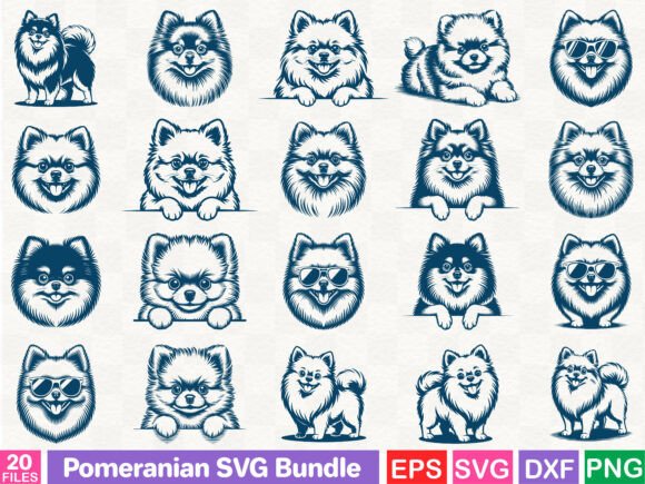 Pomeranian SVG Bundle Review