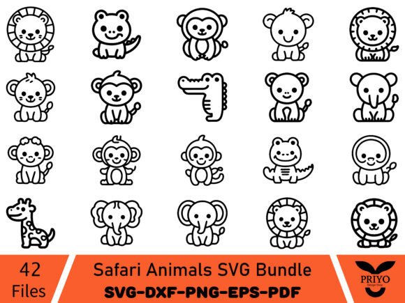 Safari Animals SVG Bundle Review
