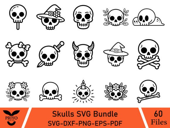 Skulls SVG Bundle Review