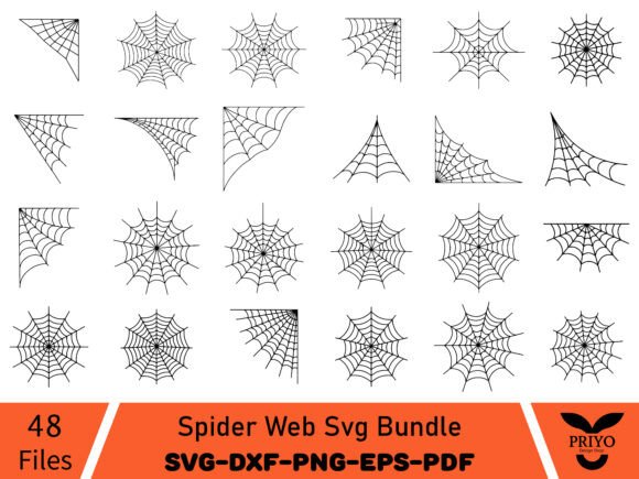 Spider Web Svg Bundle Review
