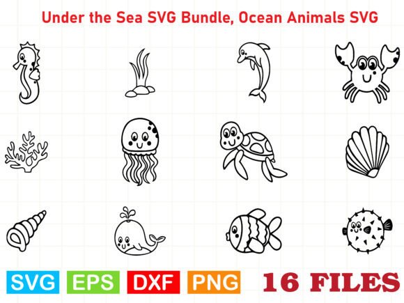 Under the Sea SVG Bundle Review